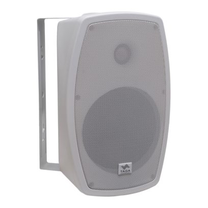 TAGA Harmony TOS-600 6.5" 2-Way Outdoor-Indoor Speakers PAIR - WHITE