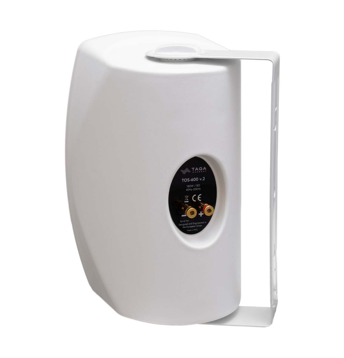 TAGA Harmony TOS-600 6.5" 2-Way Outdoor-Indoor Speakers PAIR - WHITE - Image 3