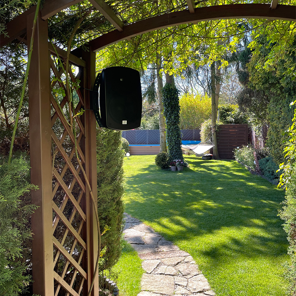 TAGA Harmony TOS-600 6.5" 2-Way Outdoor-Indoor Speakers PAIR - WHITE - Image 5